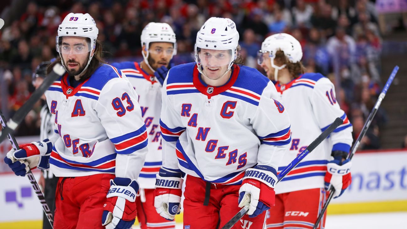 Worst Jerseys of The New York Rangers - Back Sports Page