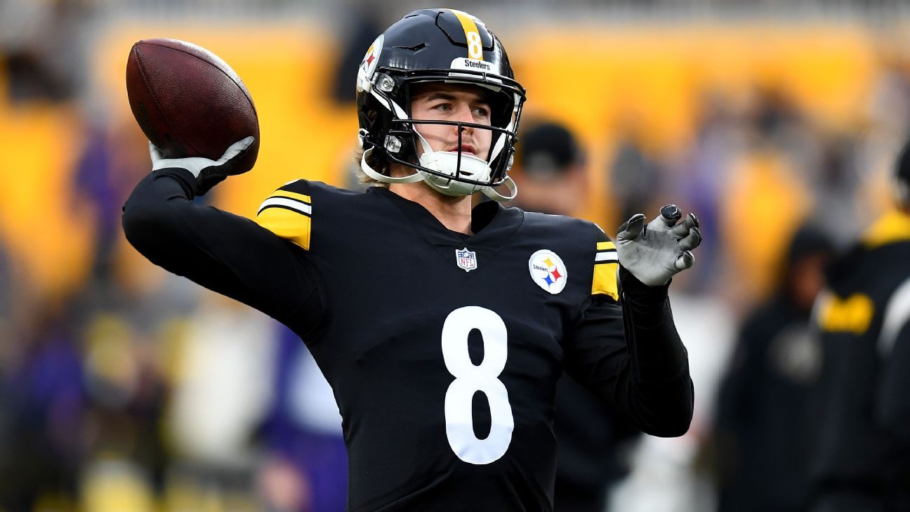 Kenny Pickett regresa a la titularidad con Steelers tras conmoción ESPN