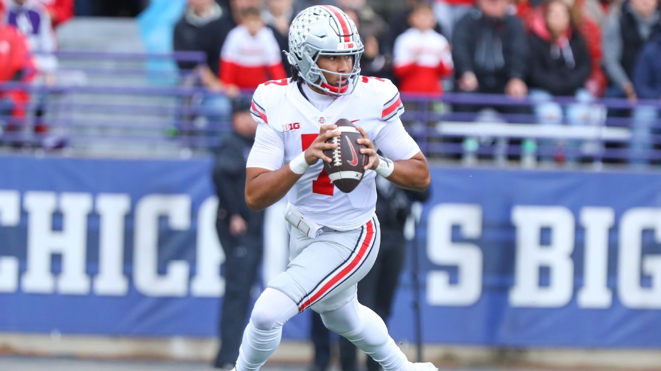 Colts Select Ohio State QB C.J. Stroud in ESPN 2023 NFL Mock Draft