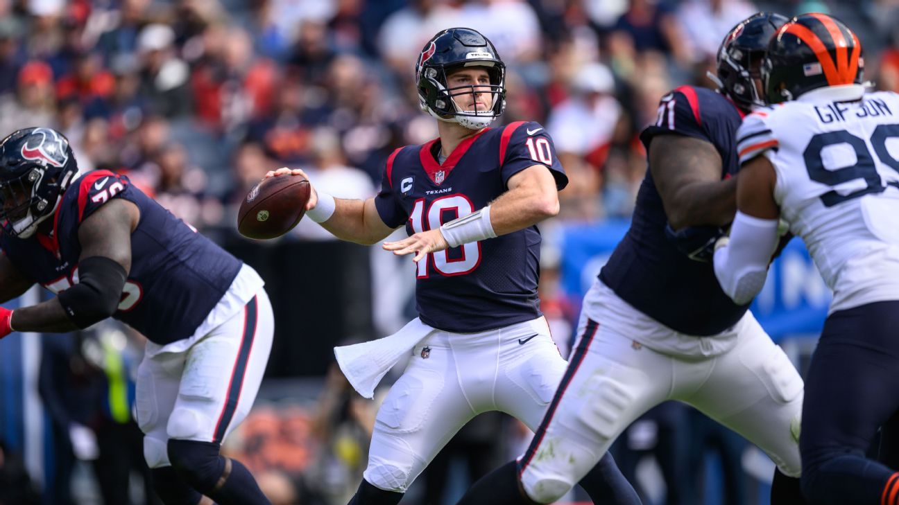 Houston Texans vs. Chicago Bears picks, predictions NFL Week 3 game