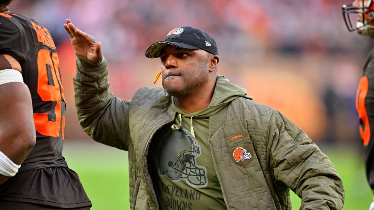 Joe Woods, Defensivkoordinator der Cleveland Browns