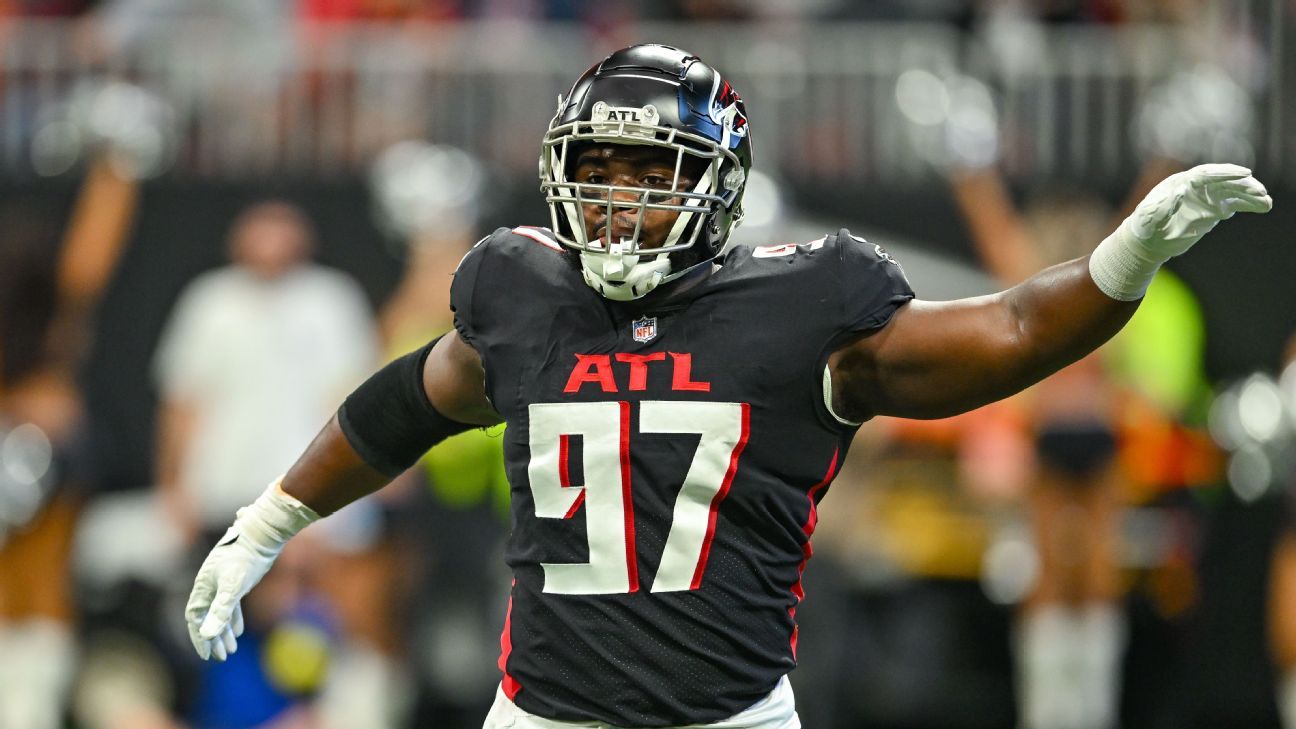 Through Falcons' tough start, Grady Jarrett remains consistent