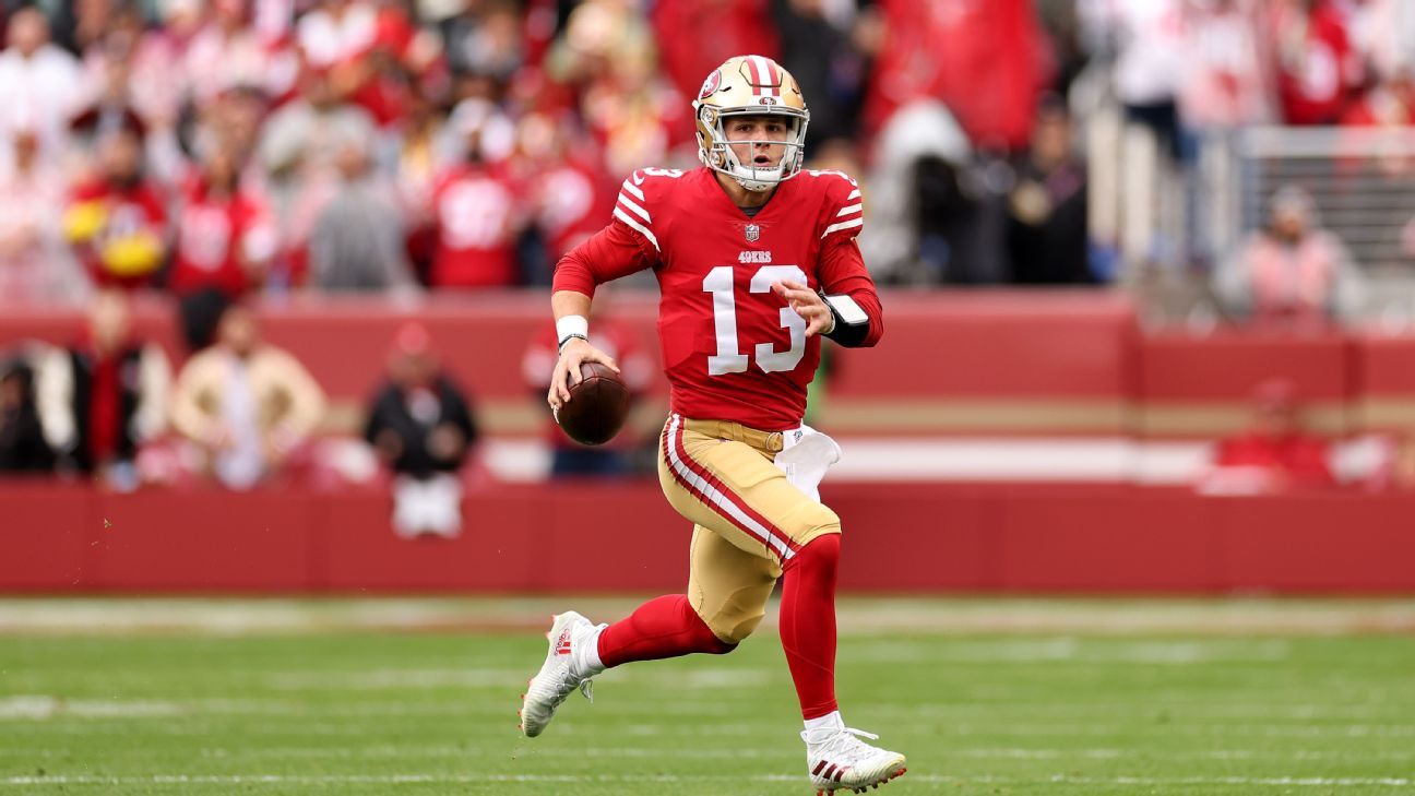 Brock Purdy Era in San Francisco off to 2-0 start after the 49ers beat the  Seahawks to clinch division - The Boston Globe