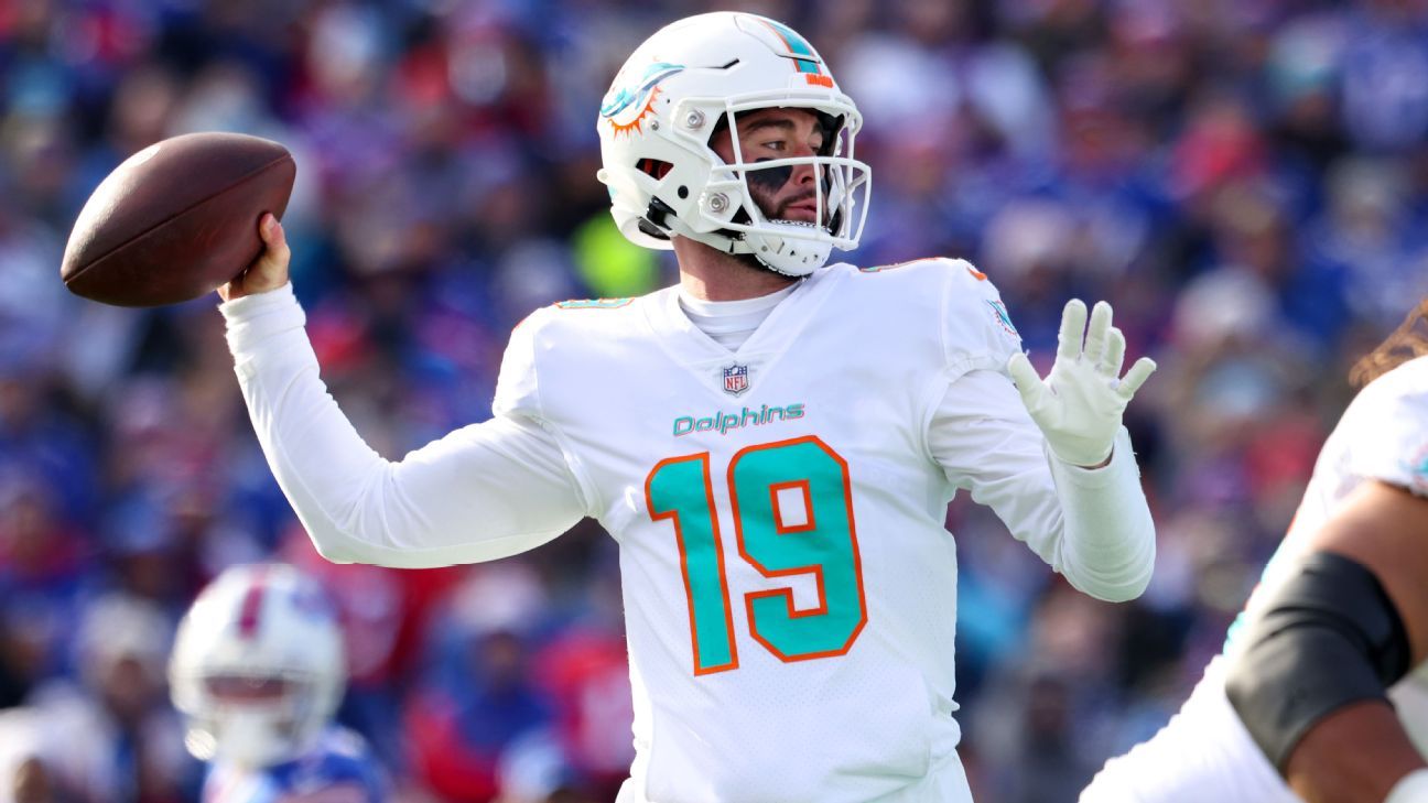 Dolphins Set to Travel to Buffalo to Face Bills - ESPN 98.1 FM - 850 AM WRUF