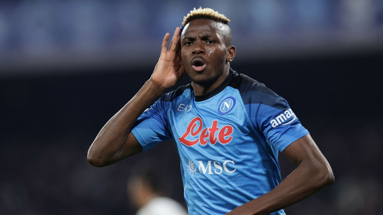 Victor Osimhen enjoys finest hour with Napoli