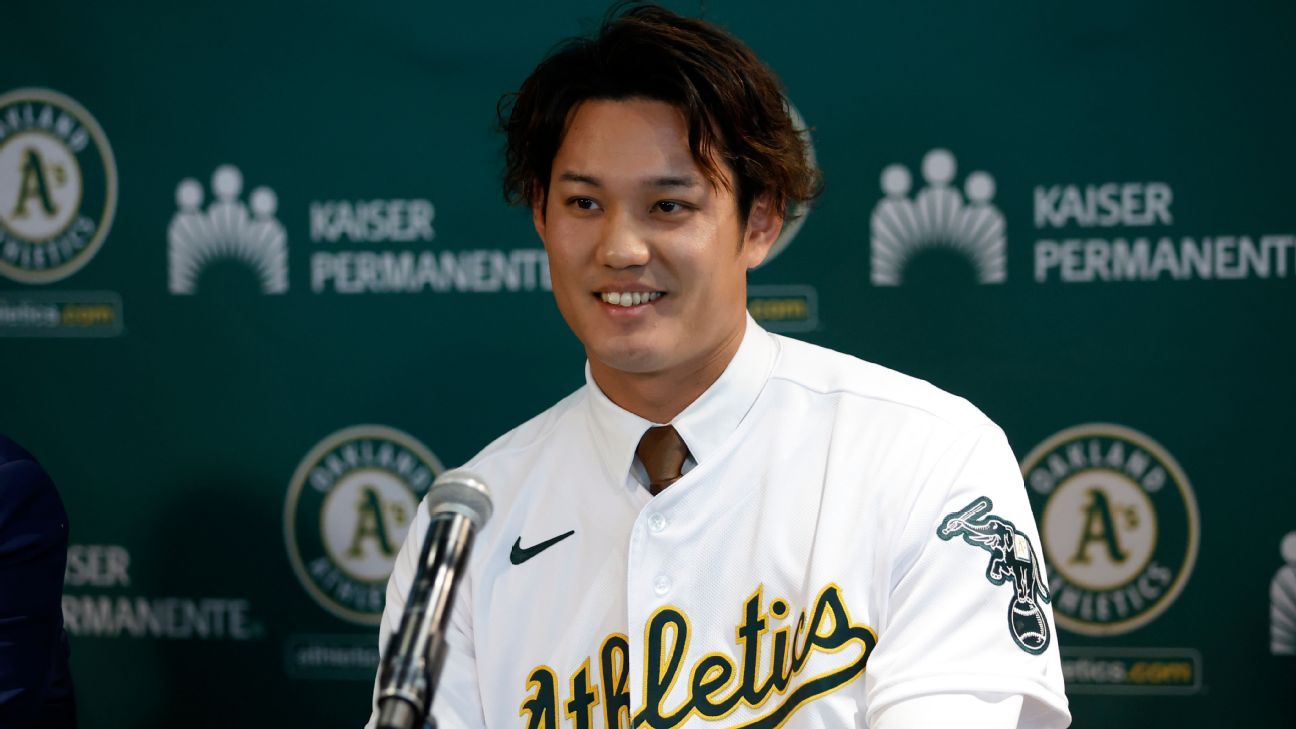 Shintaro Fujinami, RHP, Oakland Athletics 