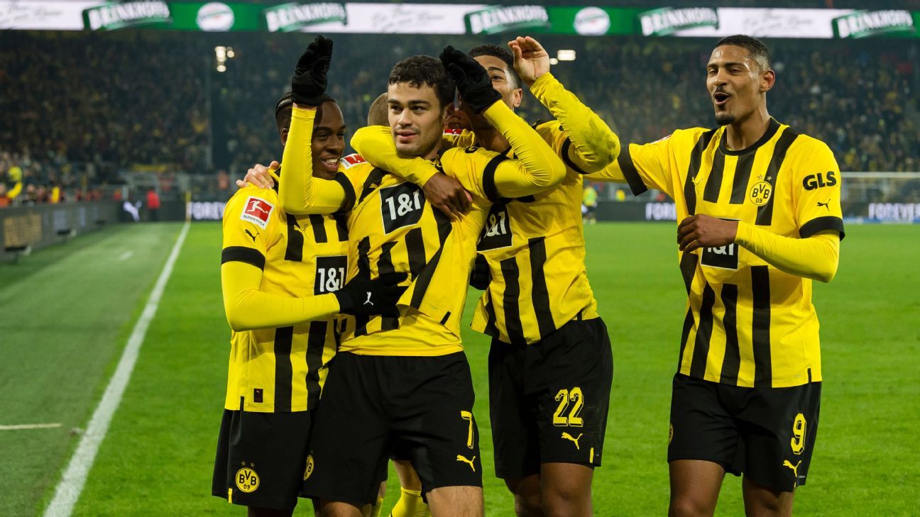 Com gol de Bellingham, Borussia Dortmund bate o Frankfurt e avança na  Bundesliga - Lance!