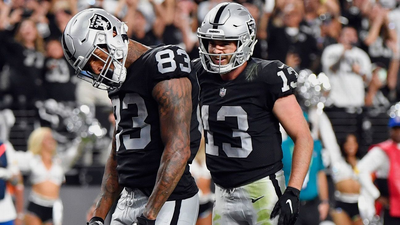 Las Vegas Raiders sign wide receiver Hunter Renfrow to 2-year, $32 million  contract extension, NFL News, Rankings and Statistics