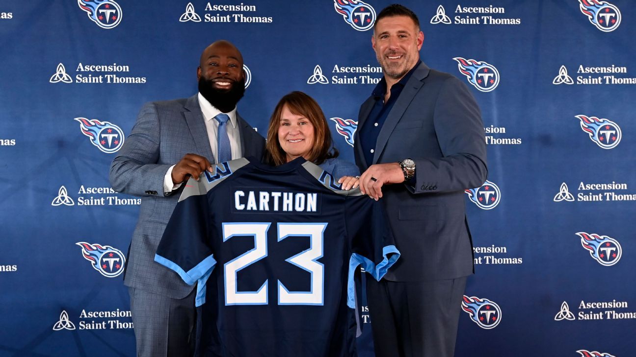 New Titans GM Ran Carthon says collaboration with Mike Vrabel will be key to success