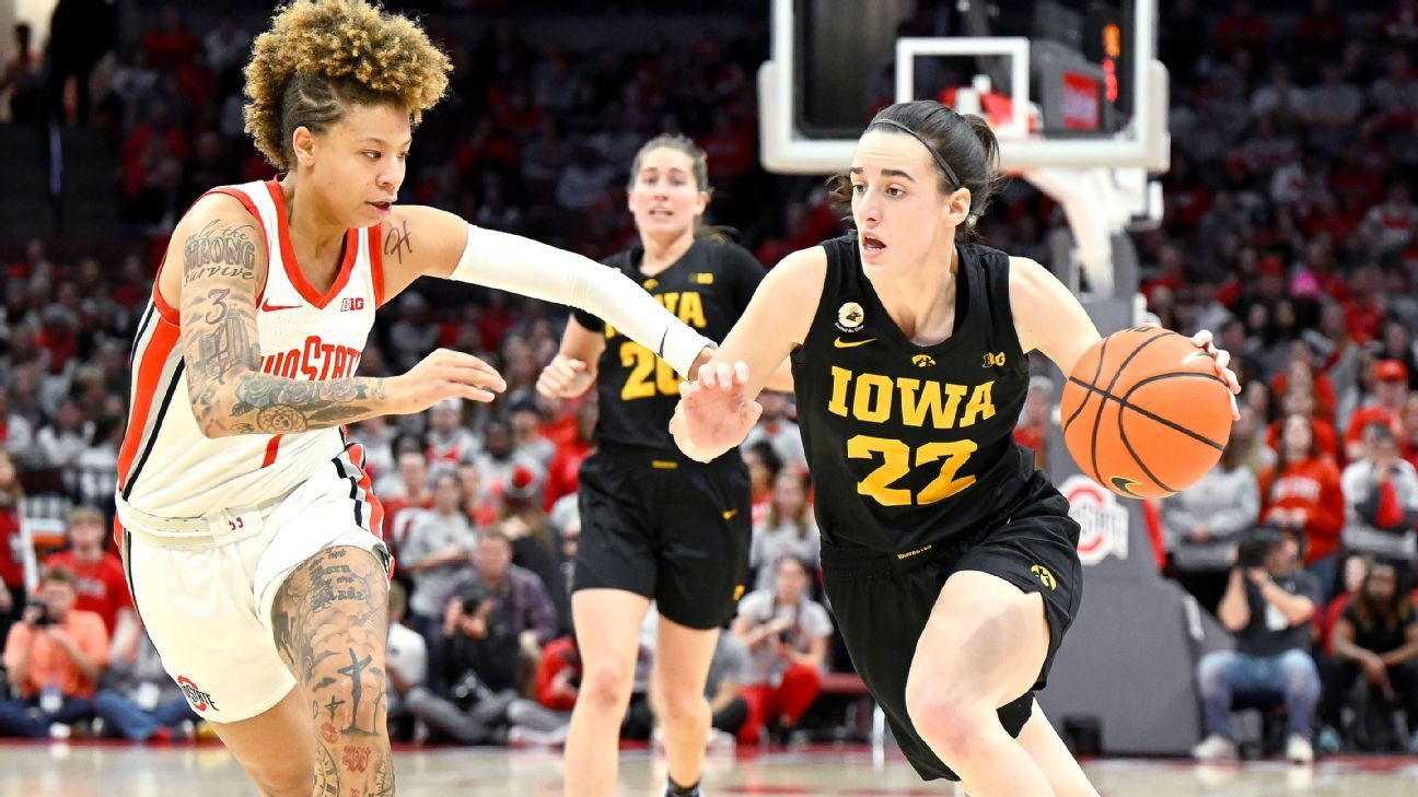 Clark-powered Iowa hands Ohio State first loss