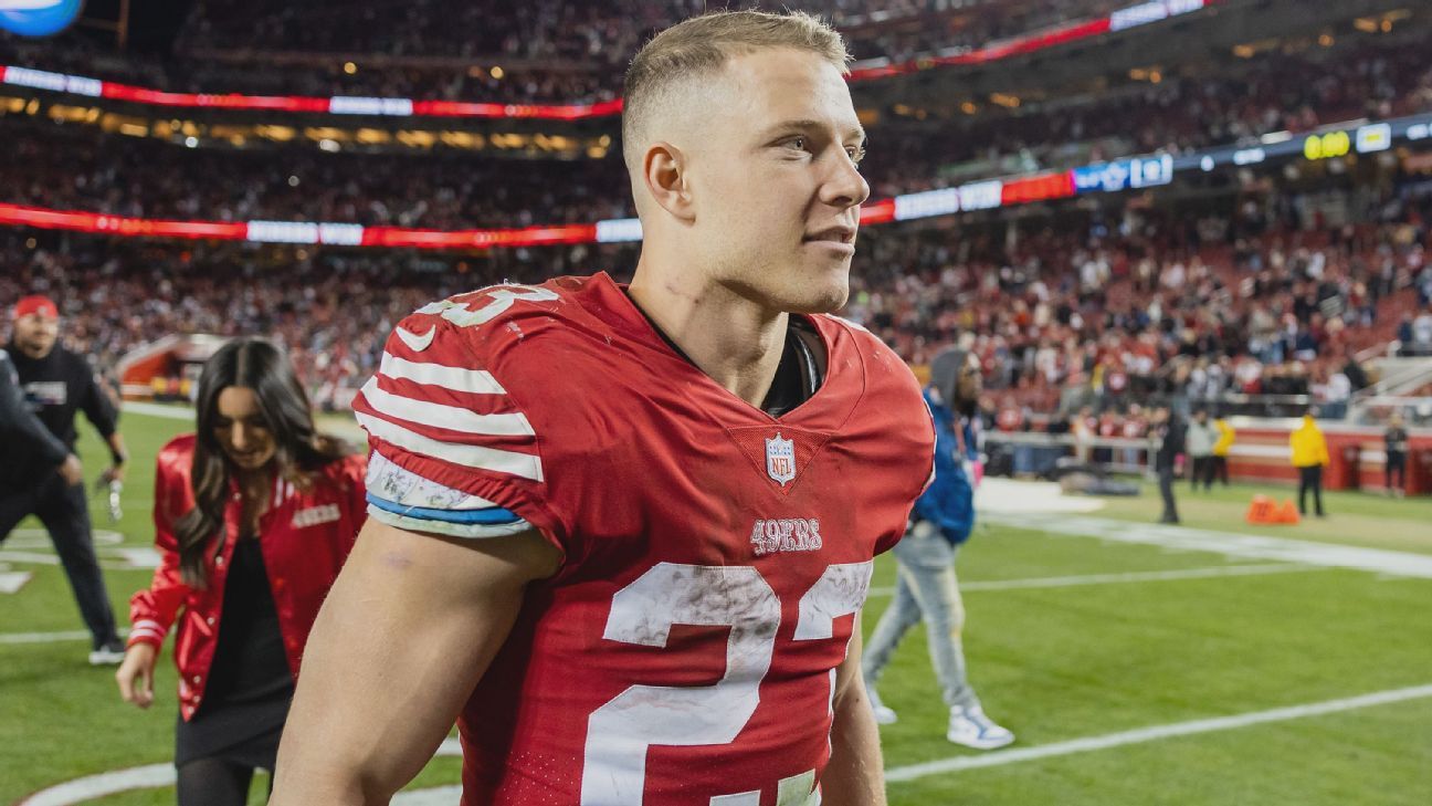 Christian McCaffrey makes 49ers debut, and they'll need him to do more