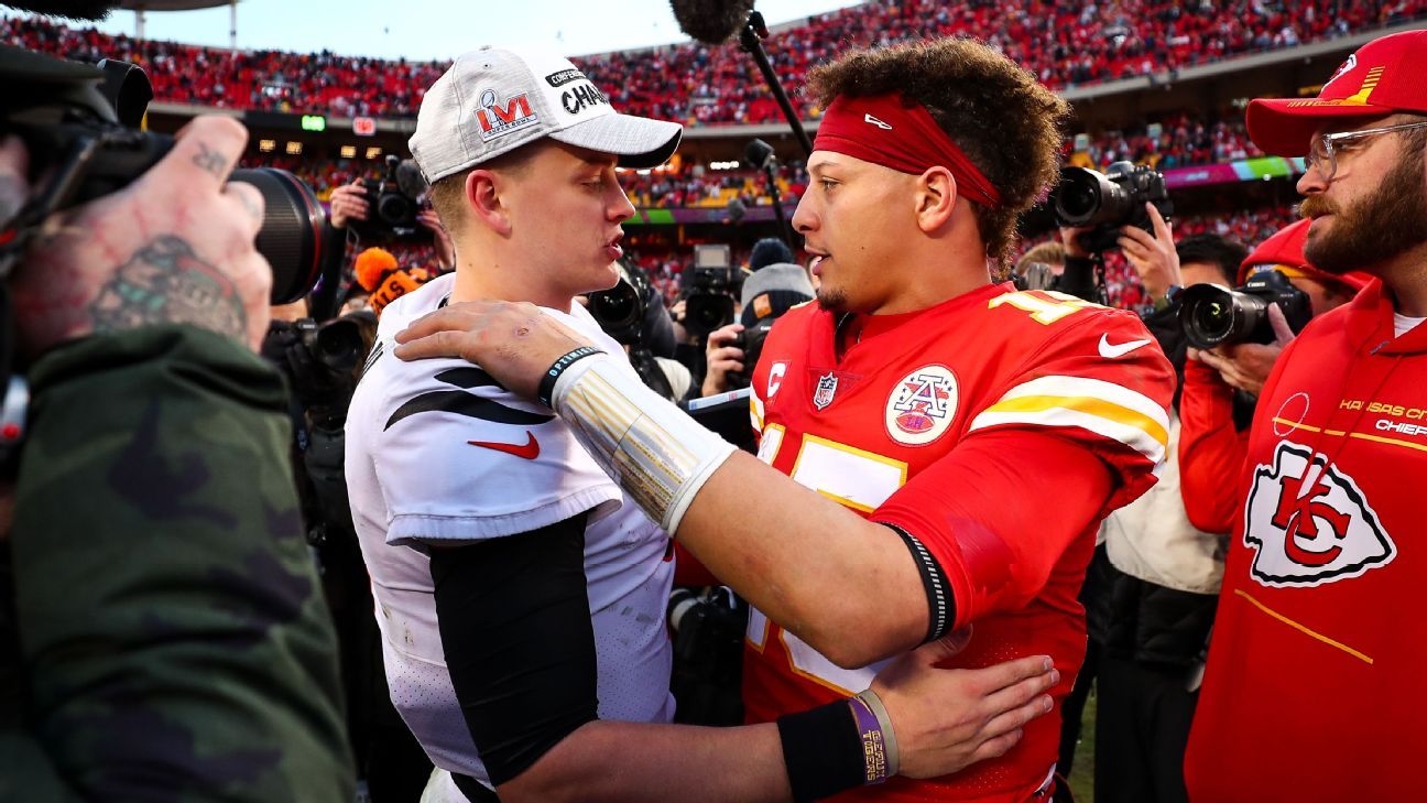 Patrick Mahomes, Josh Allen, Joe Burrow among those eyed for NFL's MVP  honors 