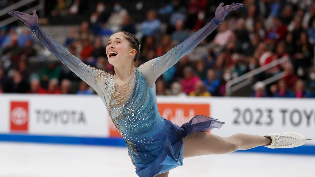 Team USA  Starr Andrews Skates To A Historic Silver Medal At