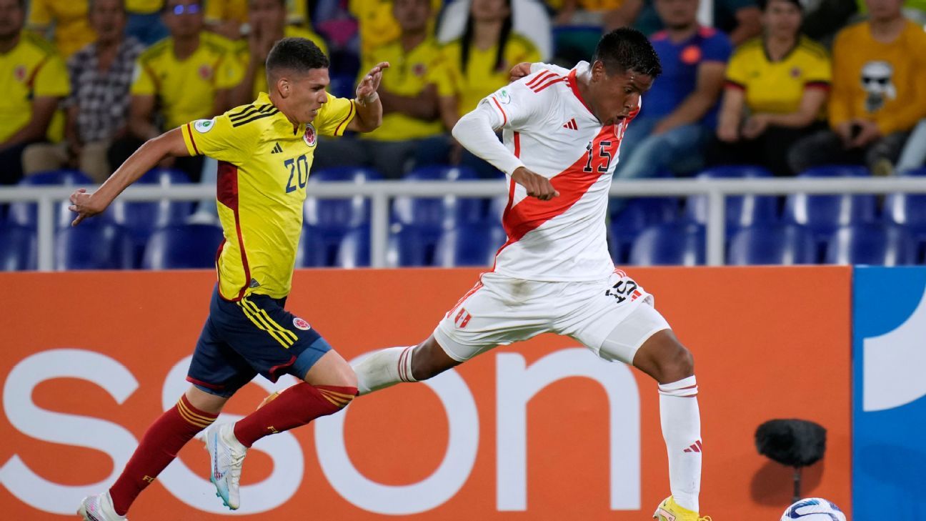 Colombia vs. Uruguay: la prueba de Cárdenas y sus jugadores en el hexagonal  final Sub 20