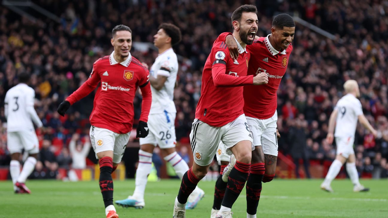 Casemiro red card mars nervy Man United victory as Rashford continues