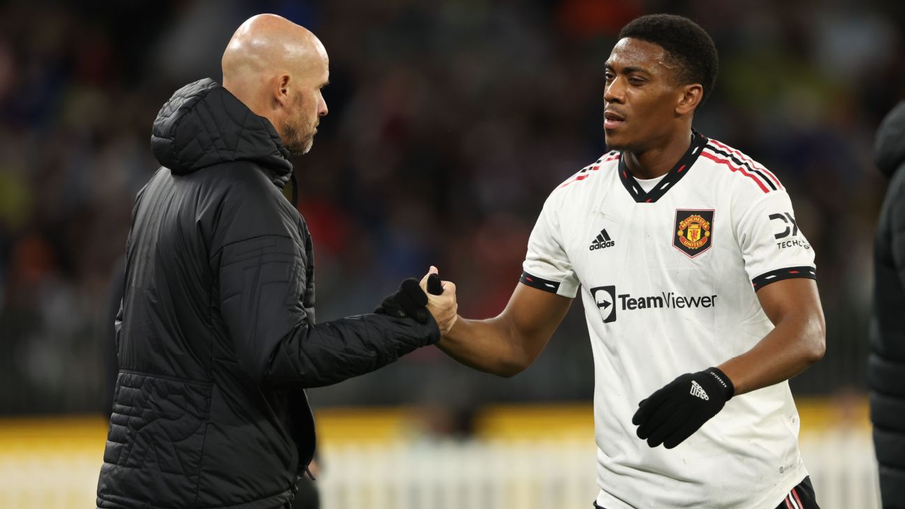 Man Utd injury troubles worsen with Martial out