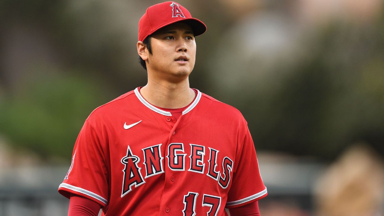 Shohei Ohtani Los Angeles Angels Unsigned Winning Pitcher of 2021 MLB All-Star Game Photograph