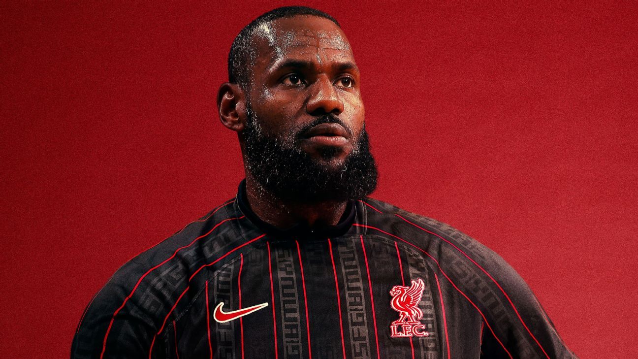 Liverpool x LeBron James 2023 Basketball Jersey Revealed - Footy