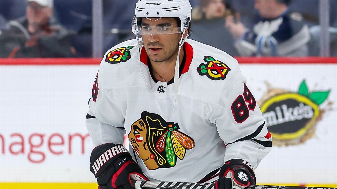Blackhawks keep Athanasiou with two-year deal