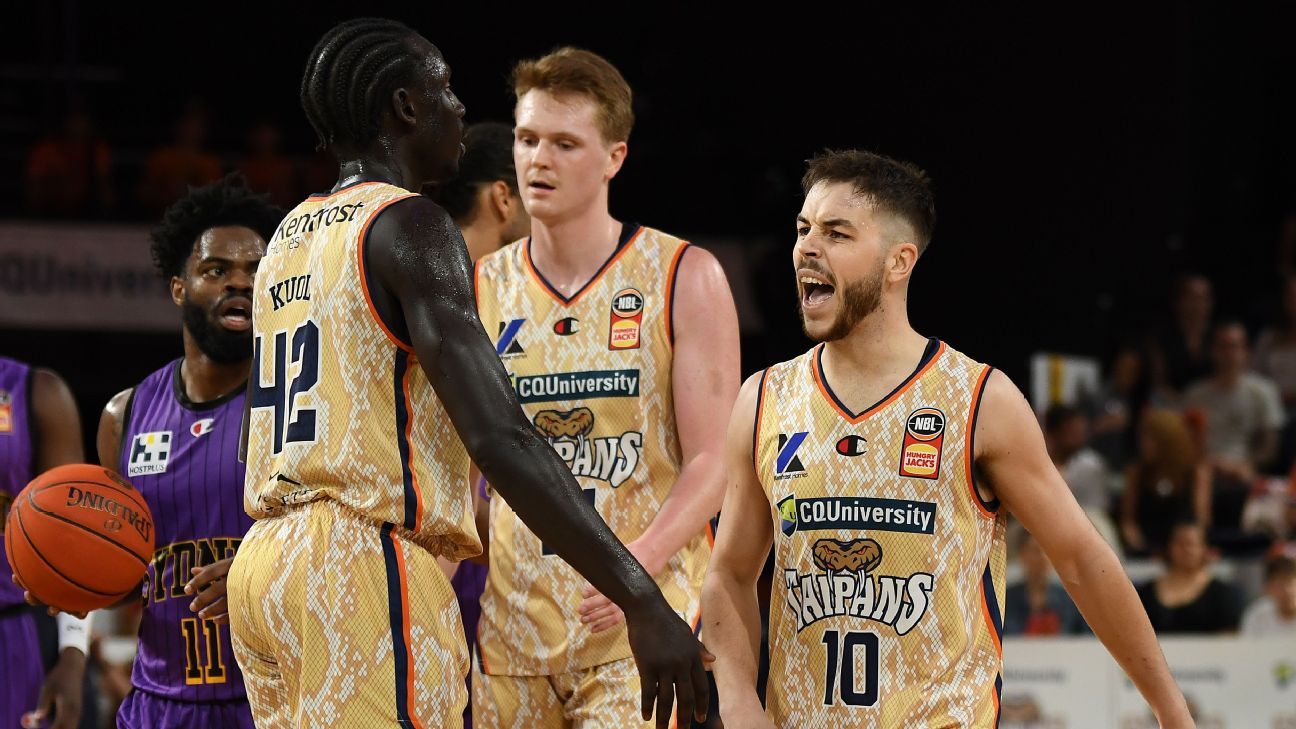 NBL playoffs Cooks hurt, Burford ejected as Taipans level semis against