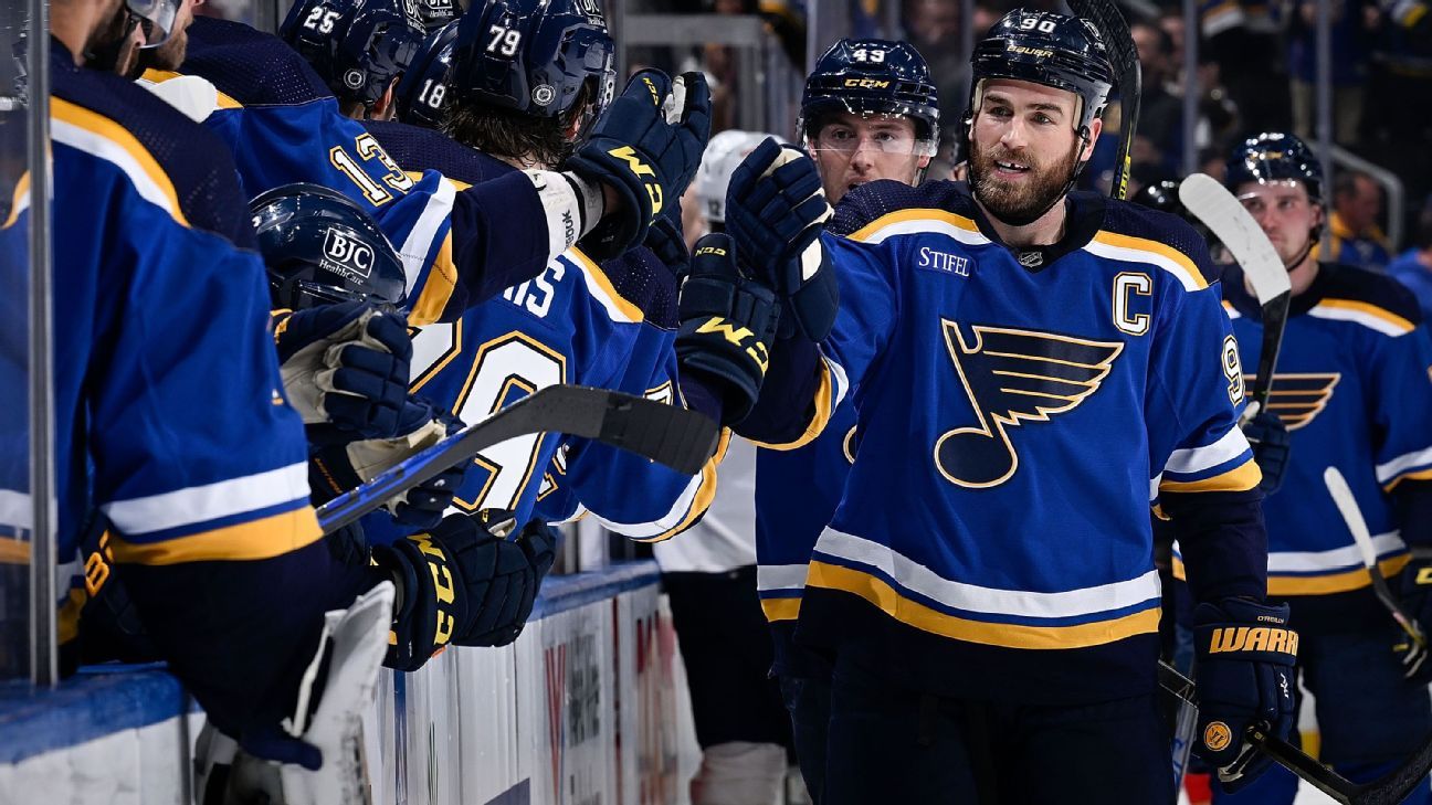 St. Louis Blues] TRADE ALERT: We've traded Ryan O'Reilly and Noel Acciari  to the Toronto Maple Leafs in exchange for a first, second and third-round  draft pick, Mikhail Abramov and Adam Gaudette. 