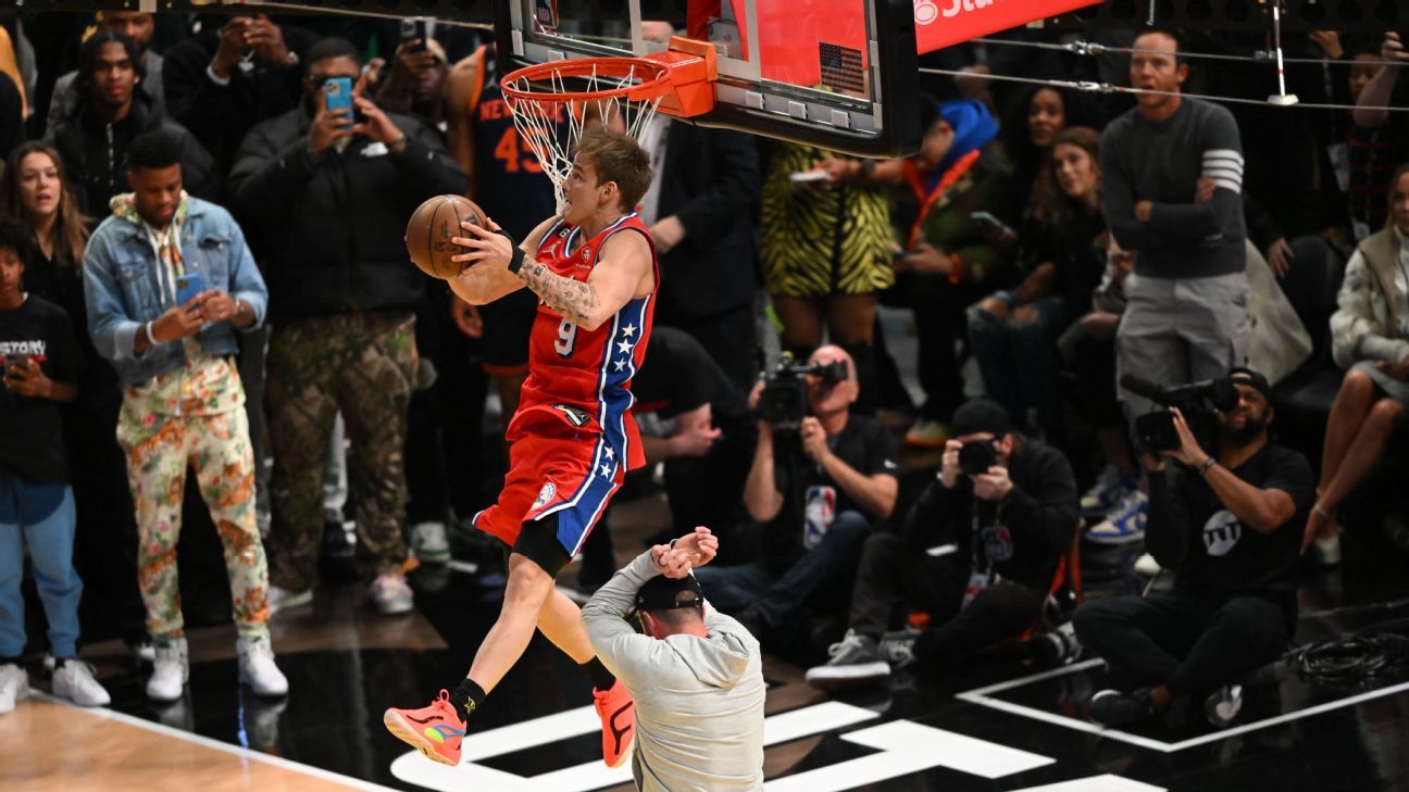 Mac McClung wint op spectaculaire wijze Slam Dunkcontest ESPN