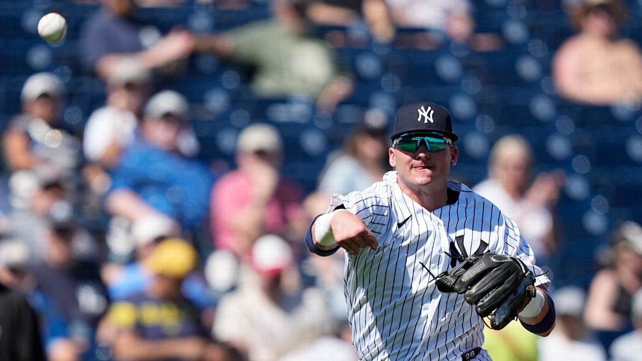 Yankees transfer Donaldson (calf) to 60-day IL