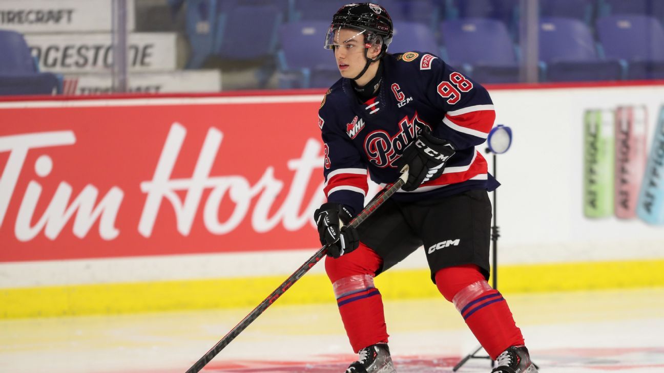 Regina Pats Road Uniform - Western Hockey League (WHL) - Chris