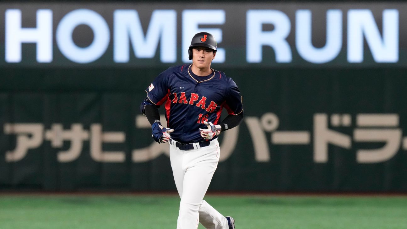 MVP Shohei Ohtani Japan Baseball 2023 World Baseball Classic