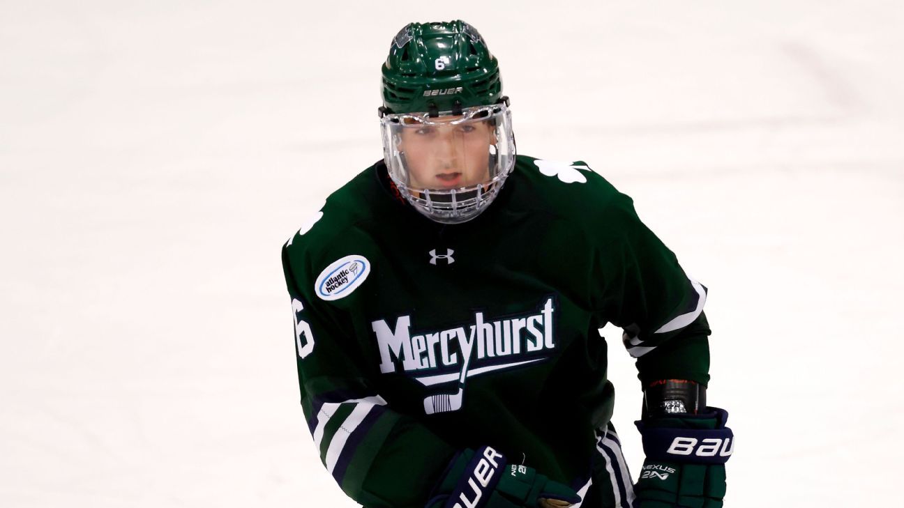 Carson Briere, son of Flyers GM Danny Briere, seen shoving