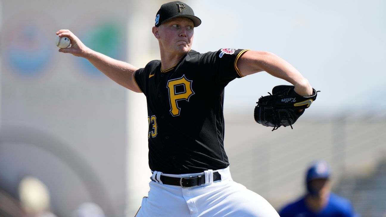 RHP Keller named Pirates' Opening Day starter