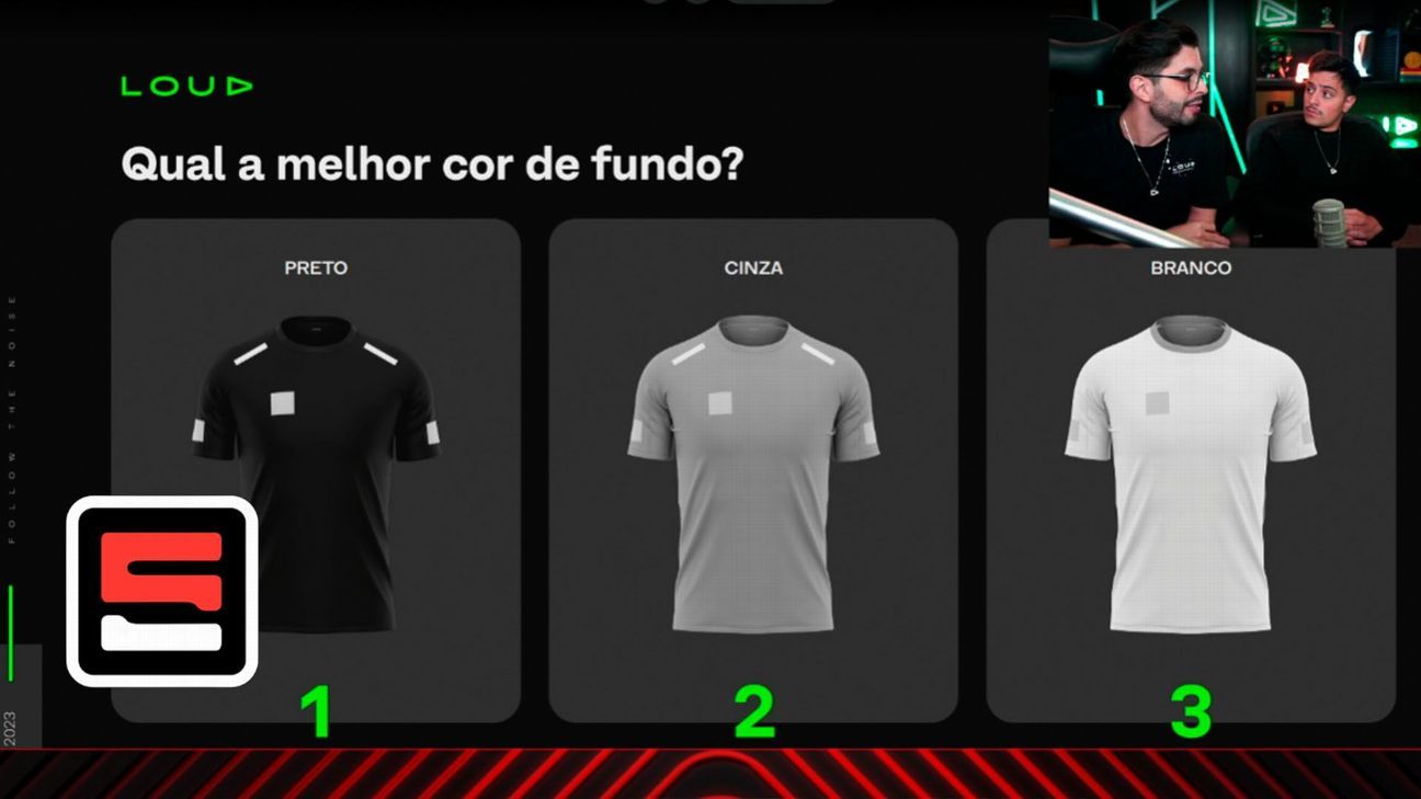 LOUD abre votação para torcedores definirem a próxima camisa oficial da  organização - ESPN