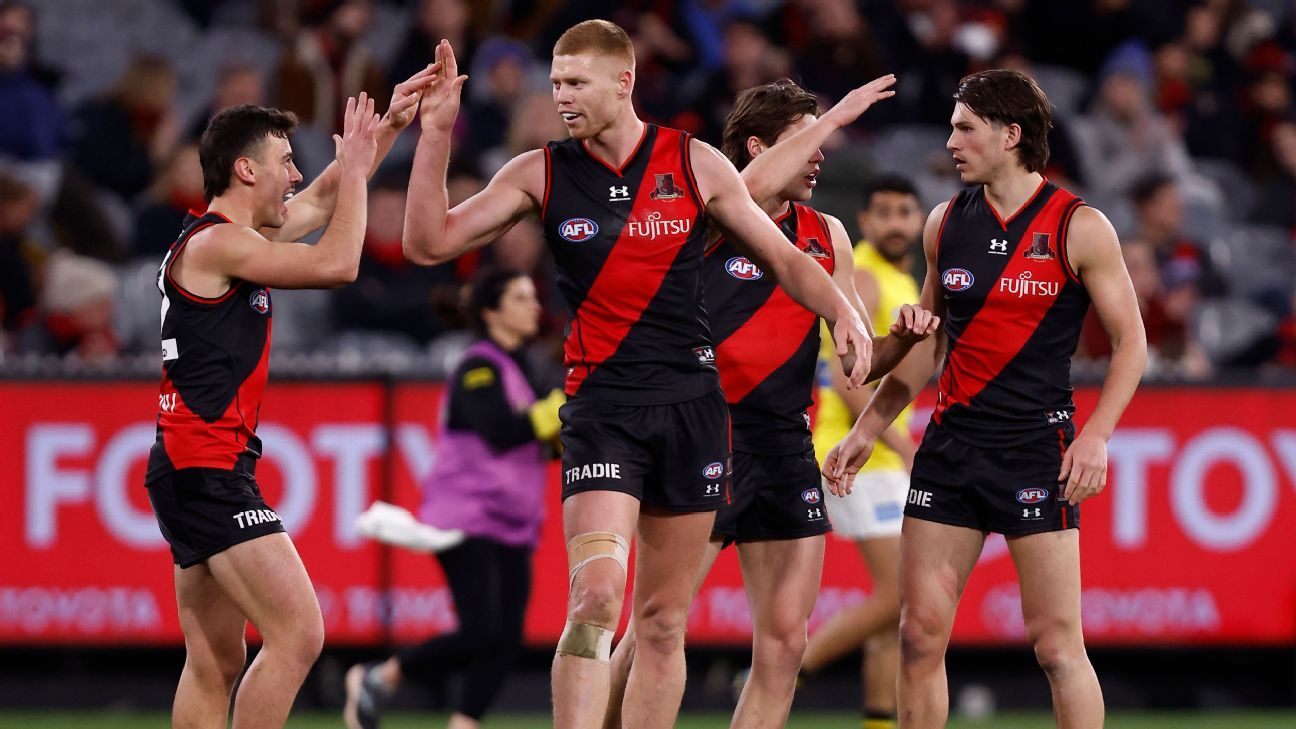 Essendon's Peter Wright to miss first half of AFL season ESPN