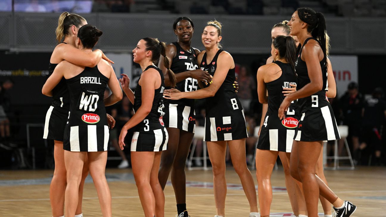 Magpies shine in Super Netball opener win over Swifts - ESPN