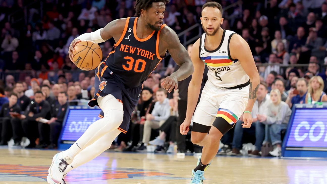 Randle has Knicks' first 50-point game since Melo
