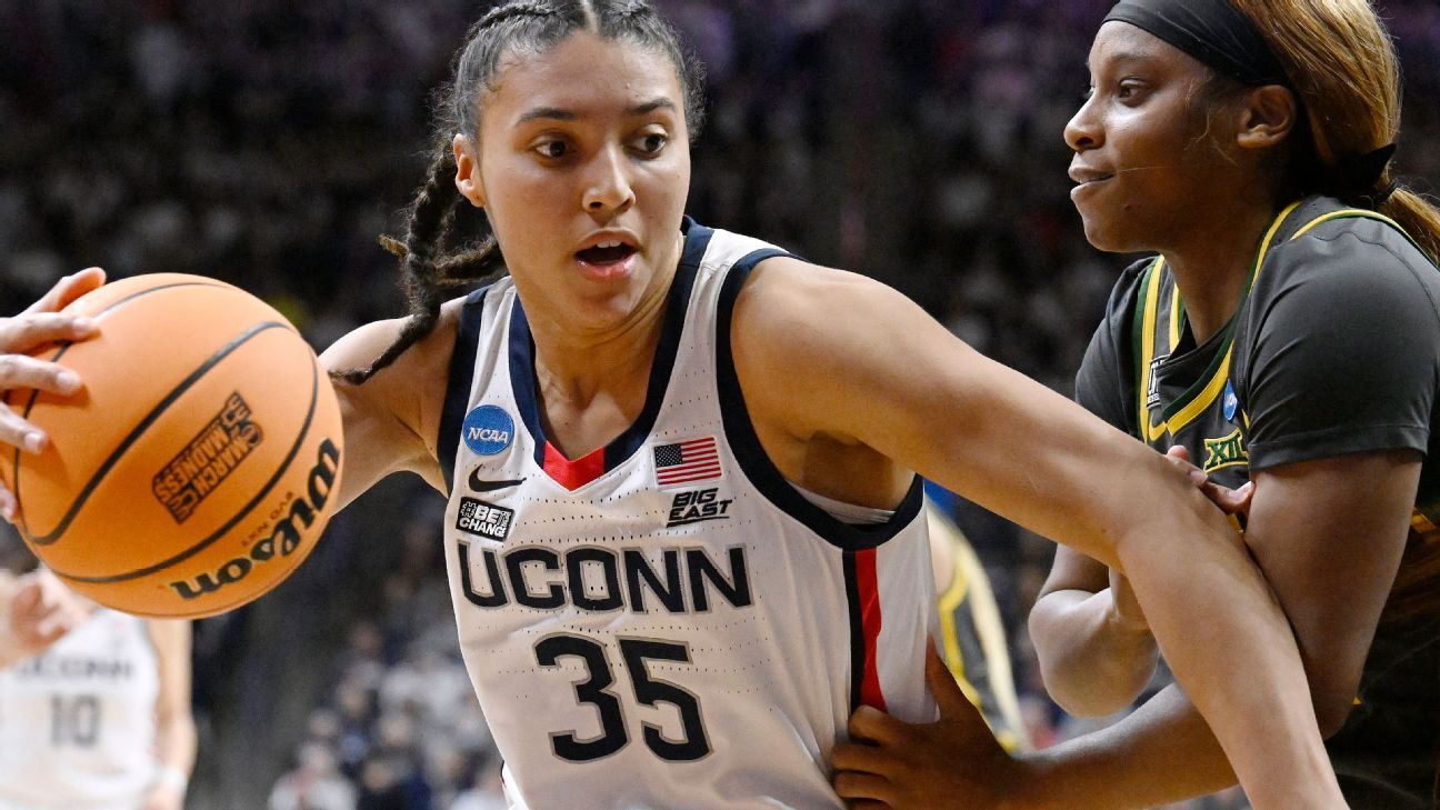 UConn's Azzi Fudd misses win over Maryland due to knee injury - ESPN