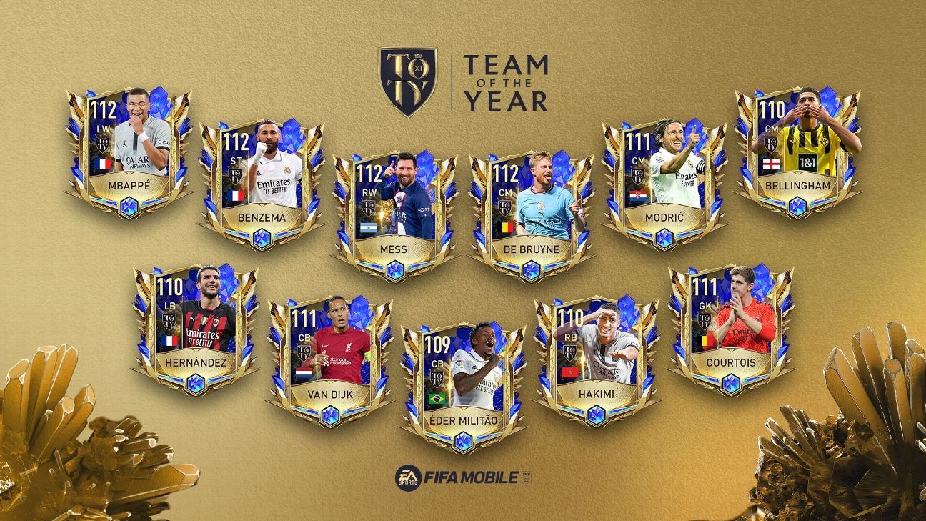 Con Lionel Messi a la cabeza, salió el UTOTY en FIFA Mobile - ESPN