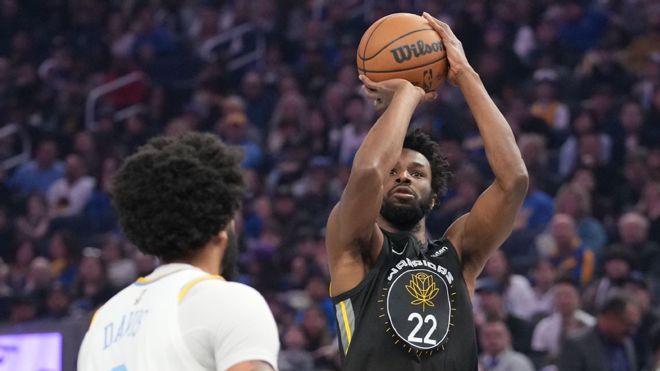 Andrew Wiggins von den Warriors wurde für Spiel 1 der NBA-Playoffs freigegeben