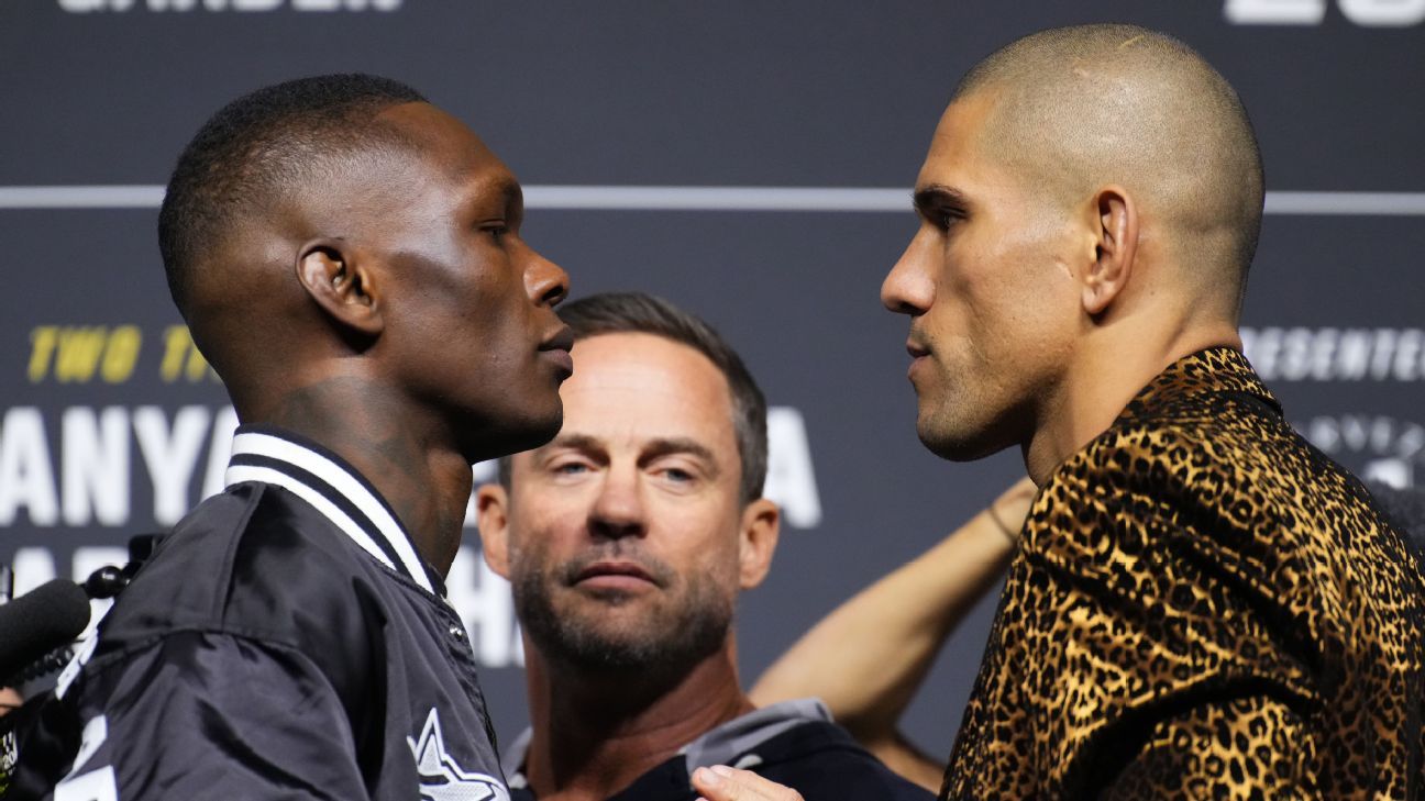 Ranking The Fights Of Ufc 287 Alex Pereira Israel Adesanya Vs Gilbert Burns Jorge Masvidal 