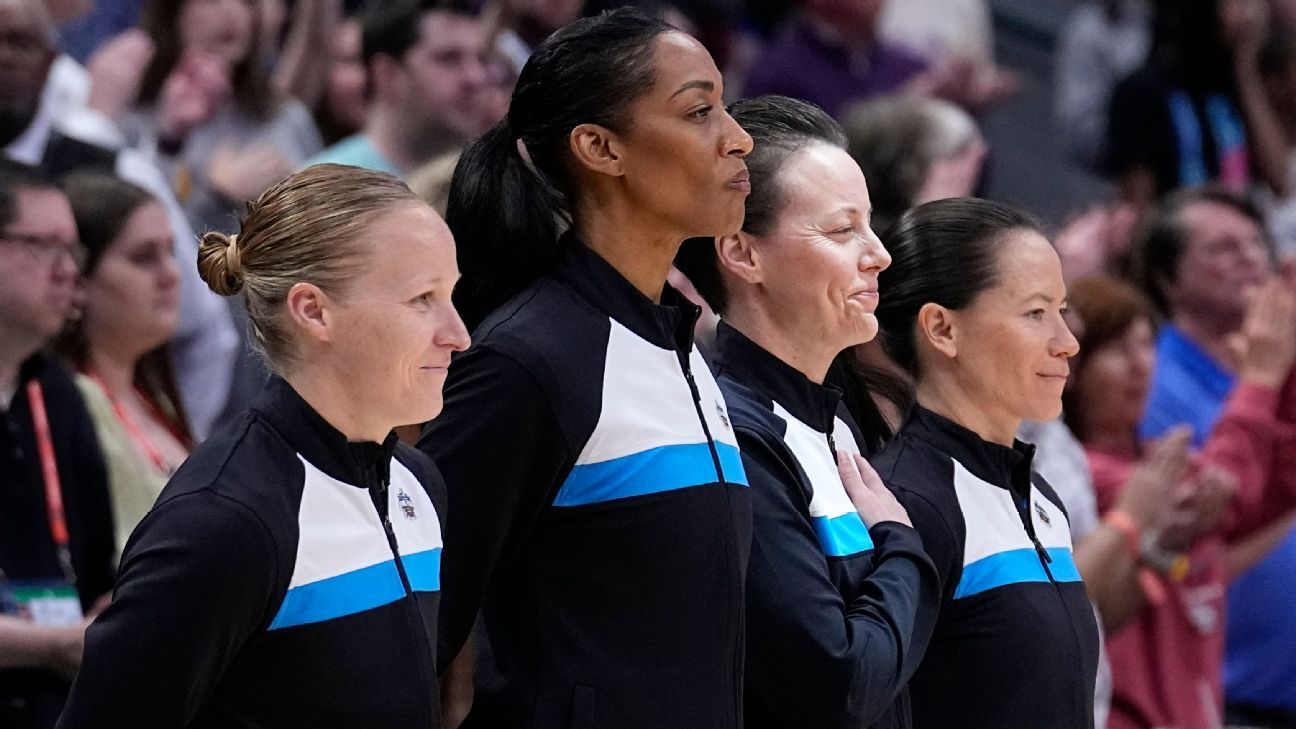 An all-female cast heads the Final Four for the first time