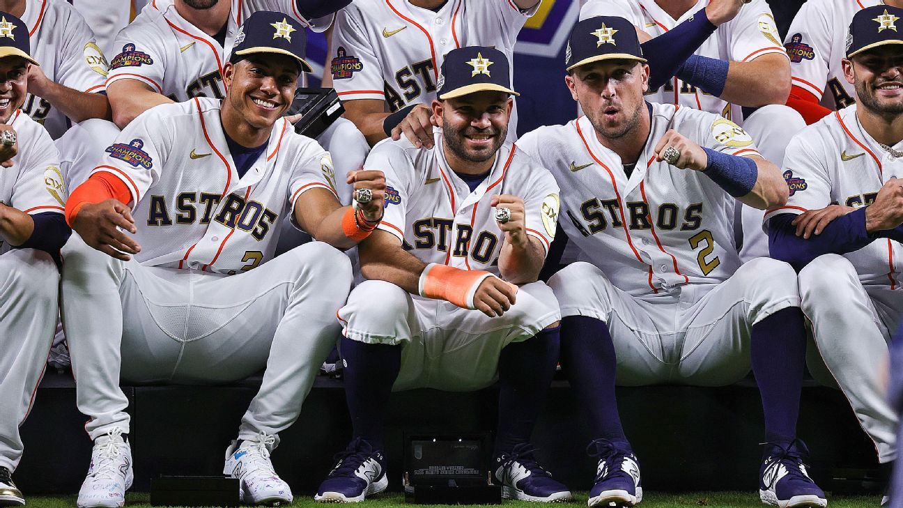 Astros 2023 Opening Day roster