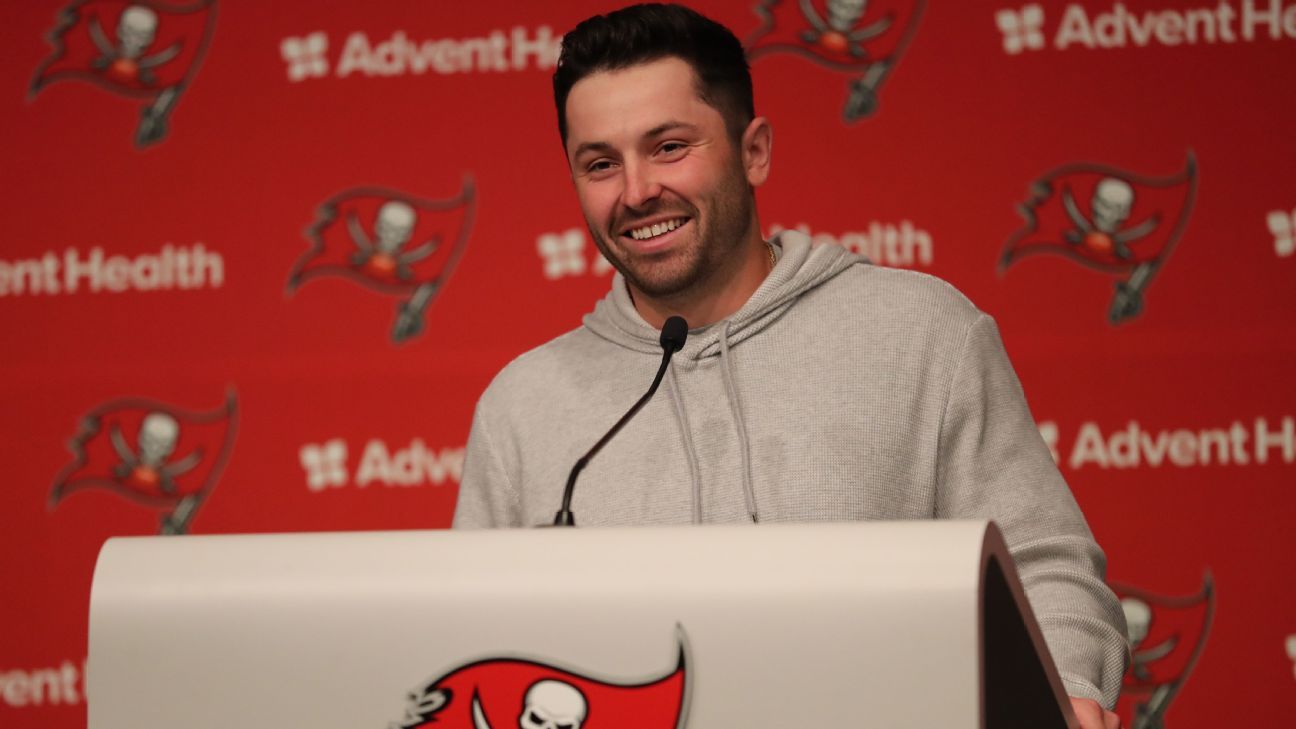 Bucs coach Todd Bowles likes moxie and excitement that Baker Mayfield brings