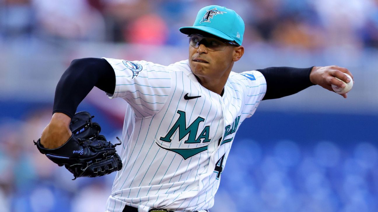 Marlins put Luzardo on 15-day IL with back injury