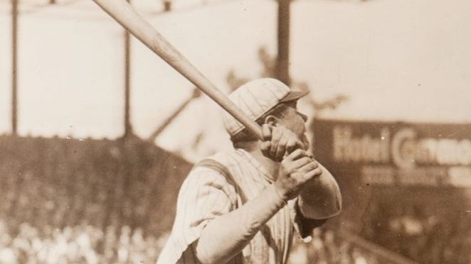 Babe Ruth bat sells for record $1.85M after 'photographic corroboration' -  ESPN