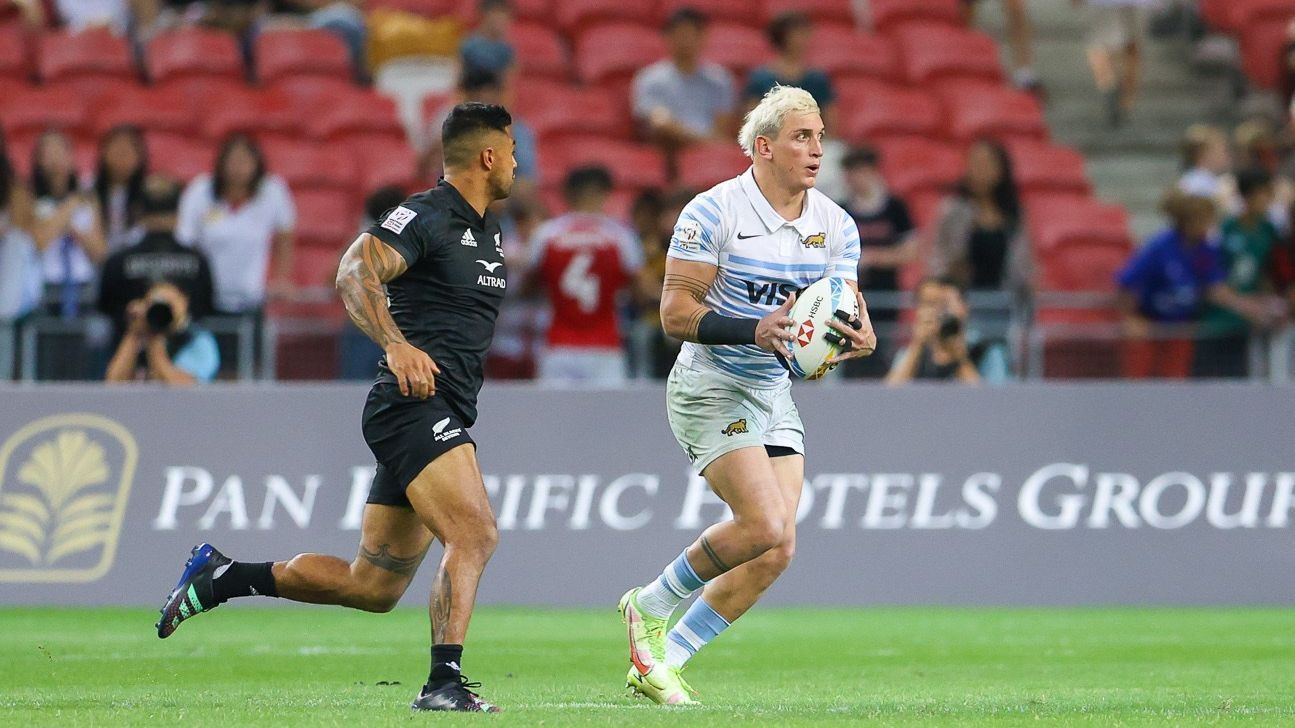 Luciano González Rizzoni y su actuación en Singapur con Los Pumas 7's ...