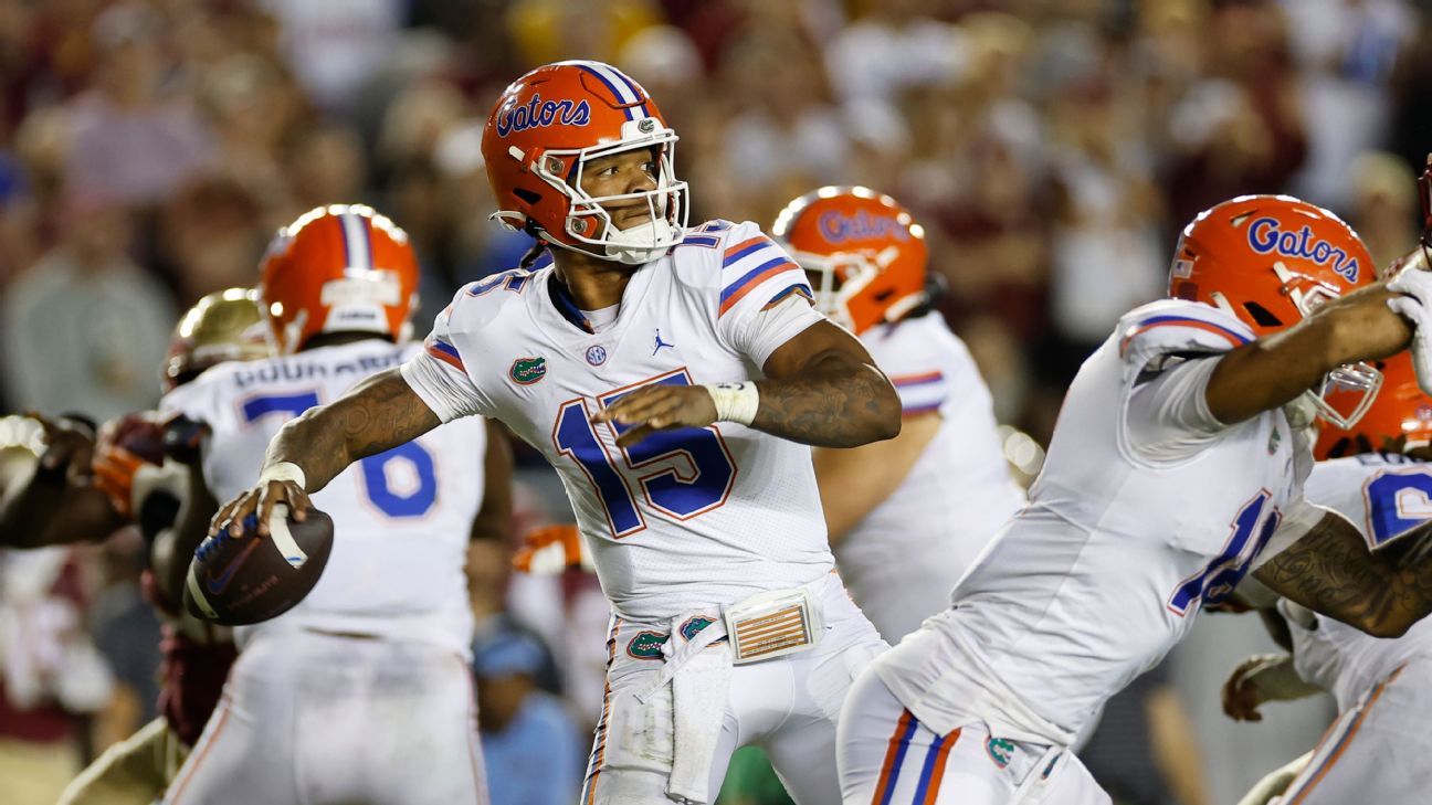 Gators QB Anthony Richardson Projected to be Top-10 Pick in 2023