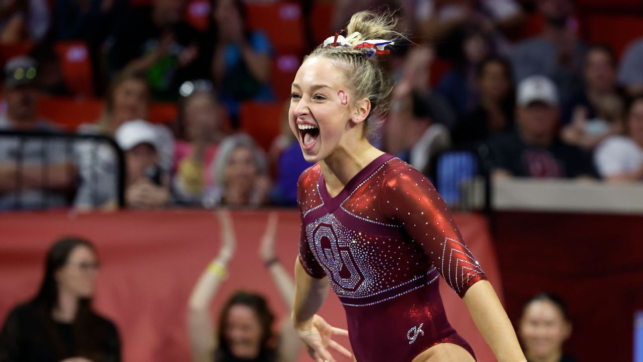 2023 NCAA gymnastics championships -- Recapping Florida, Oklahoma, Utah ...