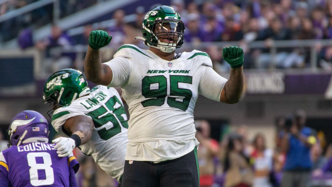 Reports: Jets DT Quinnen Williams won't report without deal