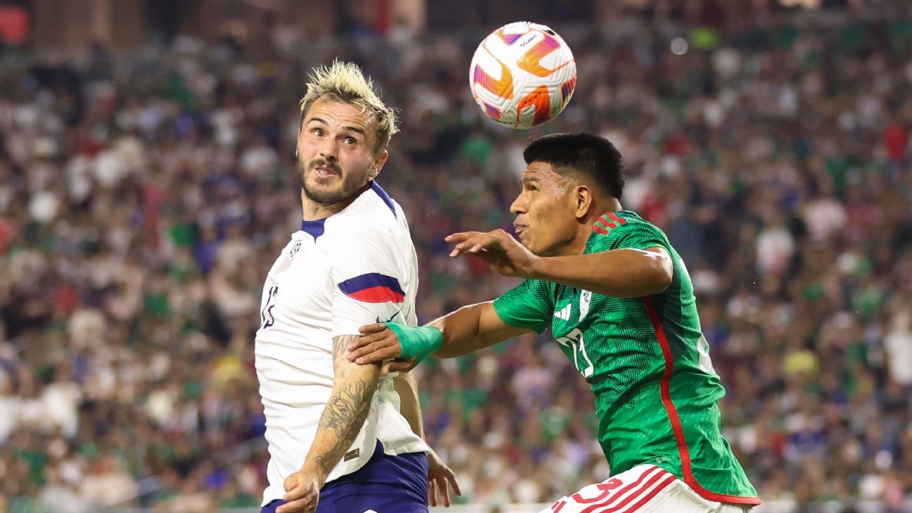 United States vs. Mexico Football Match Report April 19, 2023 ESPN