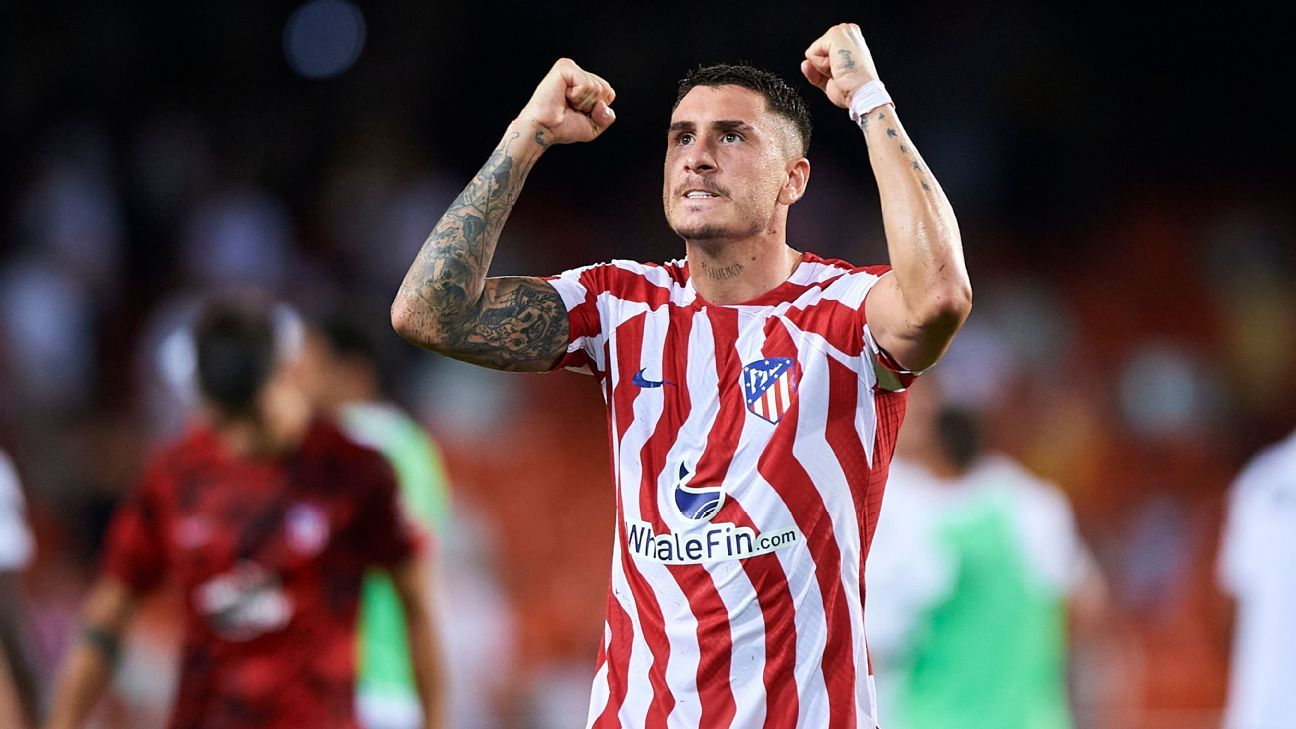 Se terminó la temporada de Josema Giménez en el Atlético - ESPN